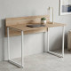 Компьютерный стол Ferrum-decor Скай 75x140x70 белый ДСП Дуб Сан-Марино 16мм (FRD-101114) - фото 1