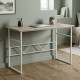 Письменный стол Ferrum-decor Раян 75x100x60 белый ДСП Дуб Сонома 16мм (FRD-101122) - фото 1
