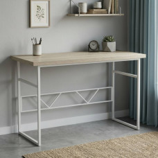 Письменный стол Ferrum-decor Раян 76x140x60 белый ДСП Дуб Сонома 32мм (FRD-101147)