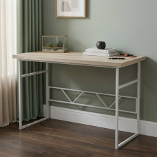 Письменный стол Ferrum-decor Раян 76x120x70 белый ДСП Дуб Сонома 32мм (FRD-101167)