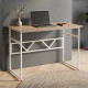 Компьютерный стол Ferrum-decor Раян 75x140x70 белый ДСП Дуб Сан-Марино 16мм (FRD-101174) - фото 1