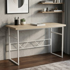 Письменный стол Ferrum-decor Раян 76x140x70 белый ДСП Дуб Сонома 32мм (FRD-101177)