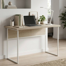 Письменный стол Ferrum-decor Коди 76x120x70 белый ДСП Дуб Сонома 32мм (FRD-101227)