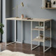 Письменный стол Ferrum-decor Кевин 75x100x70 белый ДСП Дуб Сонома 16мм (FRD-101270) - фото 1