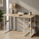 Компьютерный стол Ferrum-decor Кевин 75x120x70 белый ДСП Дуб Сан-Марино 16мм (FRD-101280) - фото 1