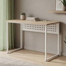 Компьютерный стол Ferrum-decor Майк 75x120x60 белый ДСП Дуб Сан-Марино 32мм (FRD-101315)