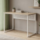 Компьютерный стол Ferrum-decor Майк 75x120x60 белый ДСП Дуб Сан-Марино 32мм (FRD-101315) - фото 1