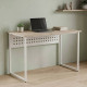Компьютерный стол Ferrum-decor Майк 75x140x60 белый ДСП Дуб Сан-Марино 16мм (FRD-101320) - фото 1