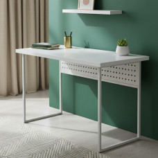 Письмовий стіл Ferrum-decor Майк 76x140x60 білий ДСП Біле 32мм (FRD-101322)