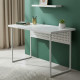 Письмовий стіл Ferrum-decor Майк 76x140x60 білий ДСП Біле 32мм (FRD-101322) - фото 1