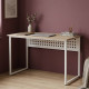 Комп'ютерний стіл Ferrum-decor Майк 75x100x70 білий ДСП Дуб Сан-Марино 16мм (FRD-101330) - фото 1