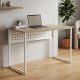 Компьютерный стол Ferrum-decor Майк 75x140x70 белый ДСП Дуб Сан-Марино 32мм (FRD-101355) - фото 1