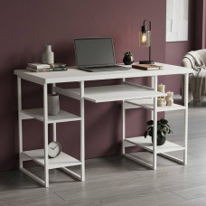 Письменный стол Ferrum-decor Тим 76x140x60 белый ДСП Белое 32мм (FRD-101366)