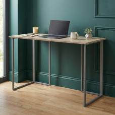 Письменный стол Ferrum-decor Ханна 75x120x60 серый ДСП Дуб Сонома 16мм (FRD-101402)