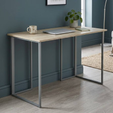 Письменный стол Ferrum-decor Ханна 75x100x70 серый ДСП Дуб Сонома 16мм (FRD-101422)