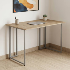 Компьютерный стол Ferrum-decor Ханна 75x120x70 серый ДСП Дуб Сан-Марино 16мм (FRD-101434)
