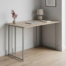 Компьютерный стол Ferrum-decor Ханна 75x140x70 серый ДСП Дуб Сан-Марино 32мм (FRD-101449)