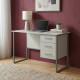 Письменный стол Ferrum-decor Гарри 75x120x60 серый ДСП Белое 16мм (FRD-101451) - фото 1