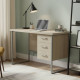 Письменный стол Ferrum-decor Гарри 75x140x60 серый ДСП Дуб Сонома 32мм (FRD-101467) - фото 1