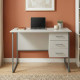 Письменный стол Ferrum-decor Гарри 75x120x70 серый ДСП Белое 16мм (FRD-101471) - фото 1