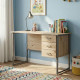 Компьютерный стол Ferrum-decor Гарри 75x140x70 серый ДСП Дуб Сан-Марино 32мм (FRD-101489) - фото 1