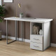 Письменный стол Ferrum-decor Отто 76x120x60 серый ДСП Белое 32мм (FRD-101496) - фото 1
