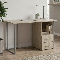 Письменный стол Ferrum-decor Отто 75x120x70 серый ДСП Дуб Сонома 16мм (FRD-101512)