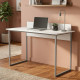 Письмовий стіл Ferrum-decor Скай 75x100x60 сірий ДСП Біле 16мм (FRD-101531) - фото 1