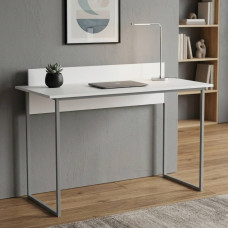 Письмовий стіл Ferrum-decor Скай 75x120x60 сірий ДСП Біле 16мм (FRD-101541)