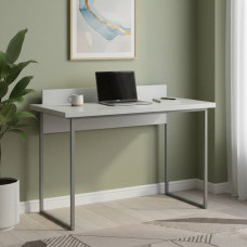 Письменный стол Ferrum-decor Скай 76x120x70 серый ДСП Белое 32мм (FRD-101576)