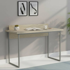 Письменный стол Ferrum-decor Скай 76x120x70 серый ДСП Дуб Сонома 32мм (FRD-101577)