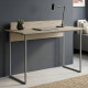 Письменный стол Ferrum-decor Скай 75x140x70 серый ДСП Дуб Сонома 16мм (FRD-101582) - фото 1