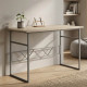 Письменный стол Ferrum-decor Раян 75x100x60 серый ДСП Дуб Сонома 16мм (FRD-101592) - фото 1