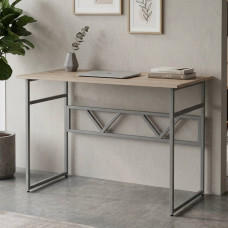 Компьютерный стол Ferrum-decor Раян 75x100x60 серый ДСП Дуб Сан-Марино 16мм (FRD-101594)