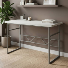 Письменный стол Ferrum-decor Раян 76x100x60 серый ДСП Белое 32мм (FRD-101596)