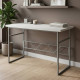 Письменный стол Ferrum-decor Раян 76x100x60 серый ДСП Белое 32мм (FRD-101596) - фото 1