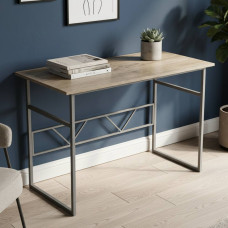 Письмовий стіл Ferrum-decor Раян 75x120x60 сірий ДСП Дуб Сонома 16мм (FRD-101602)