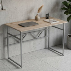 Компьютерный стол Ferrum-decor Раян 75x120x60 серый ДСП Дуб Сан-Марино 16мм (FRD-101604)