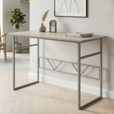 Письмовий стіл Ferrum-decor Раян 75x140x60 сірий ДСП Дуб Сонома 16мм (FRD-101612)