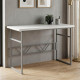 Письменный стол Ferrum-decor Раян 76x140x60 серый ДСП Белое 32мм (FRD-101616) - фото 1