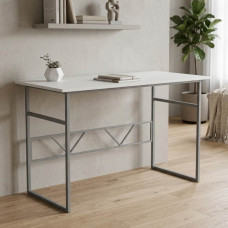 Письменный стол Ferrum-decor Раян 75x120x70 серый ДСП Белое 16мм (FRD-101631)