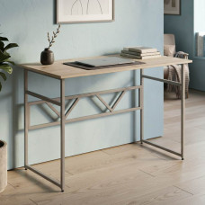 Компьютерный стол Ferrum-decor Раян 75x140x70 серый ДСП Дуб Сан-Марино 16мм (FRD-101644)