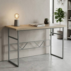 Письменный стол Ferrum-decor Раян 76x140x70 серый ДСП Дуб Сонома 32мм (FRD-101647)