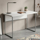 Письменный стол Ferrum-decor Коди 76x120x60 серый ДСП Белое 32мм (FRD-101666) - фото 1