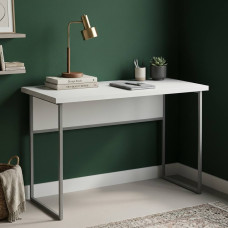 Письменный стол Ferrum-decor Коди 76x100x70 серый ДСП Белое 32мм (FRD-101686)