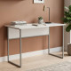 Письменный стол Ferrum-decor Коди 75x140x70 серый ДСП Белое 16мм (FRD-101701) - фото 1