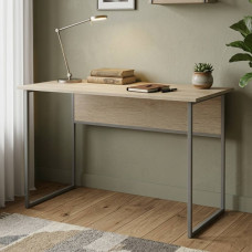 Письменный стол Ferrum-decor Коди 75x140x70 серый ДСП Дуб Сонома 16мм (FRD-101702)