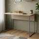 Письменный стол Ferrum-decor Коди 75x140x70 серый ДСП Дуб Сонома 16мм (FRD-101702) - фото 1