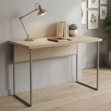 Письменный стол Ferrum-decor Коди 76x140x60 серый ДСП Дуб Сонома 32мм (FRD-101677)
