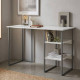 Письменный стол Ferrum-decor Кевин 75x100x60 серый ДСП Белое 16мм (FRD-101711) - фото 1